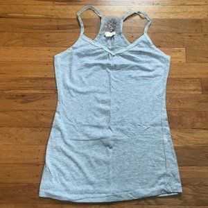Bozzolo tank top with lace back detail size M